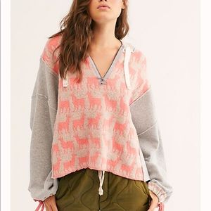 Medium Free People Alpaca Hoodie